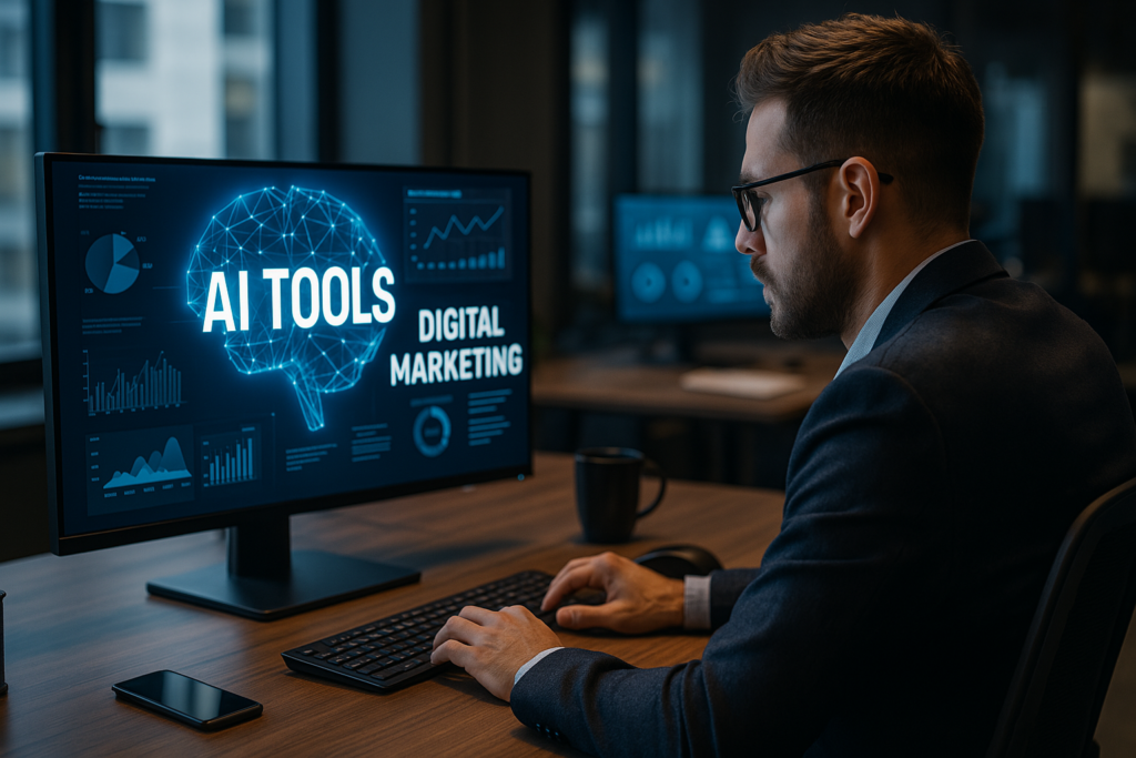 Best AI tools for digital marketers 2025